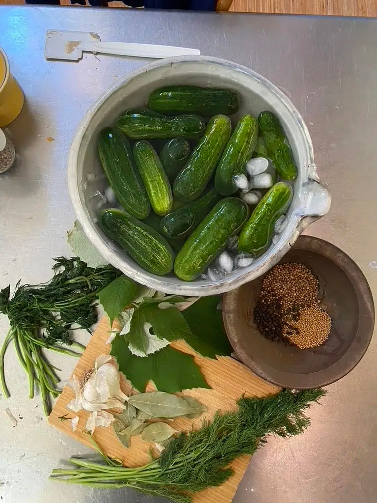 Basic Fermented Pickled Vegetables