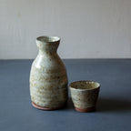 Sake Bottle Wood-Ash Glaze