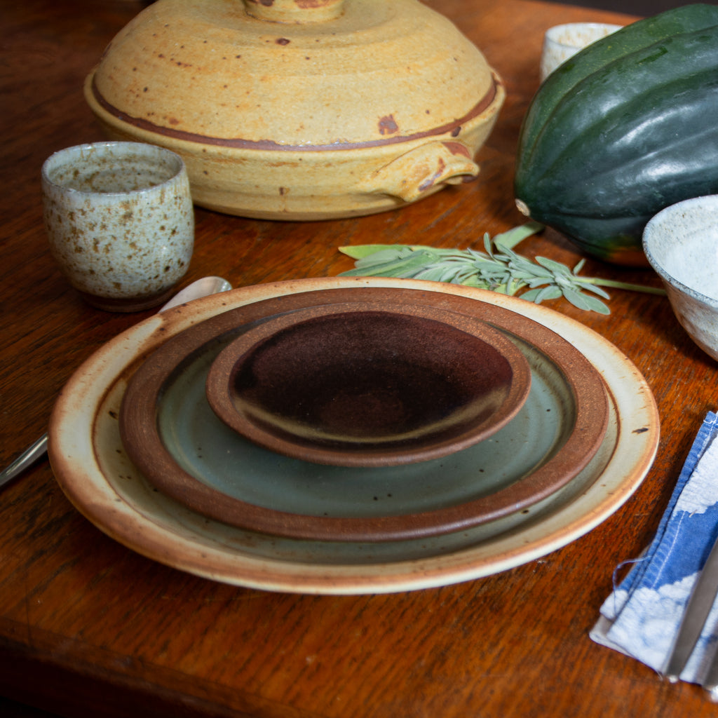 Dinner Plates  Earth Glaze