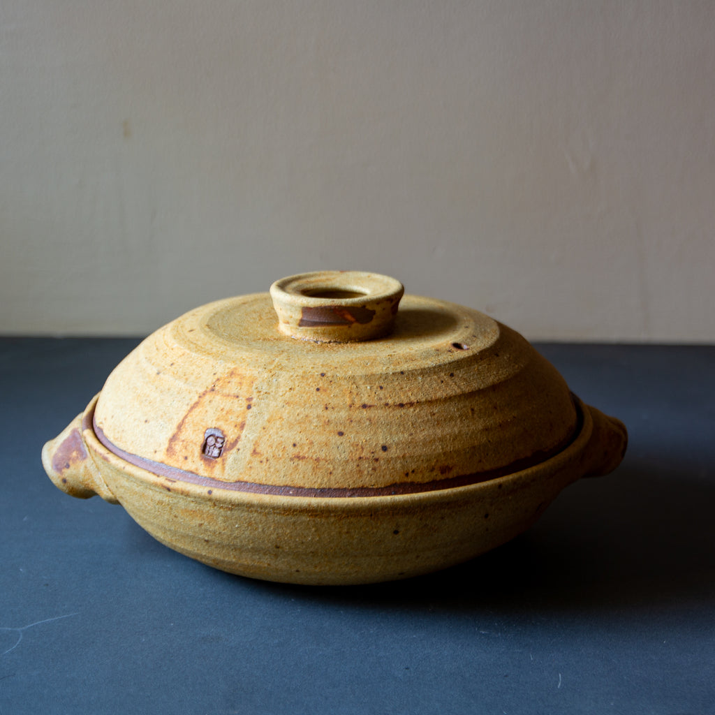 Donabe Cookware Bowl with Tall Lid