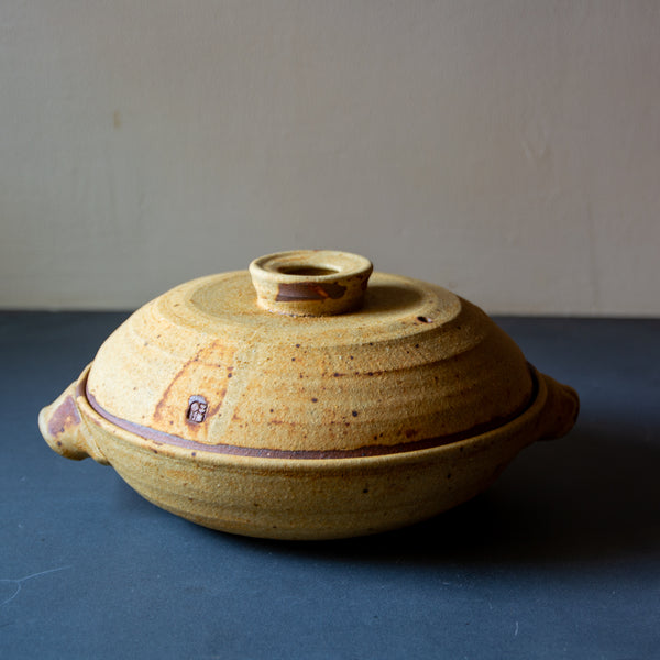 Donabe Cookware Bowl with Tall Lid