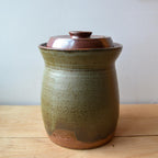 1.5 Gallon Ceramic Fermenting Crock - Pacific Green image