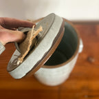 Ceramic Compost Jar with Charcoal bag