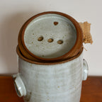 Ceramic Compost Jar with Charcoal bag