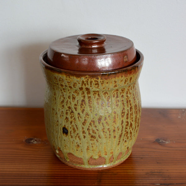Fermenting Crock 1 Gallon - Redwood