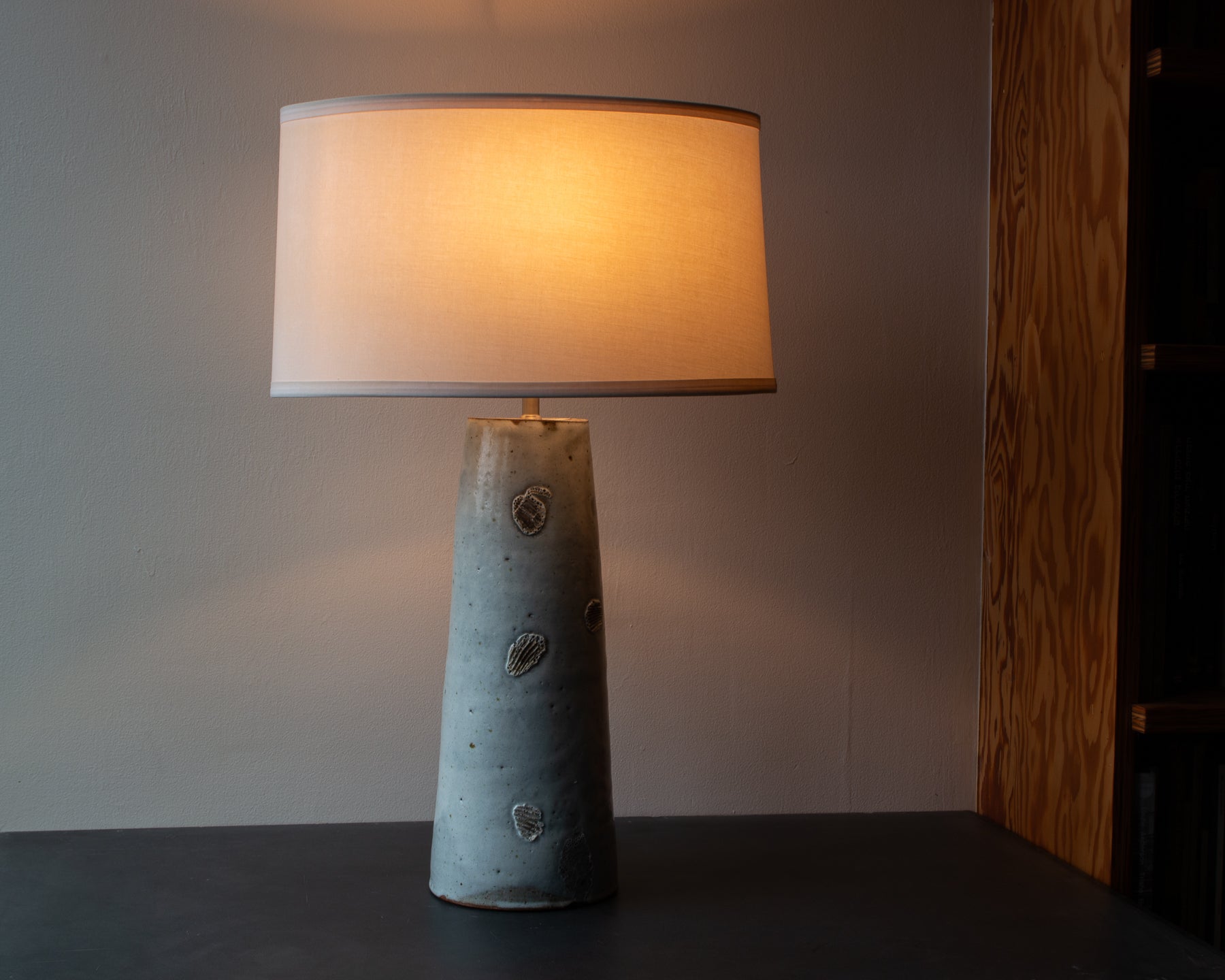 Lampshade Wood Ash Glaze