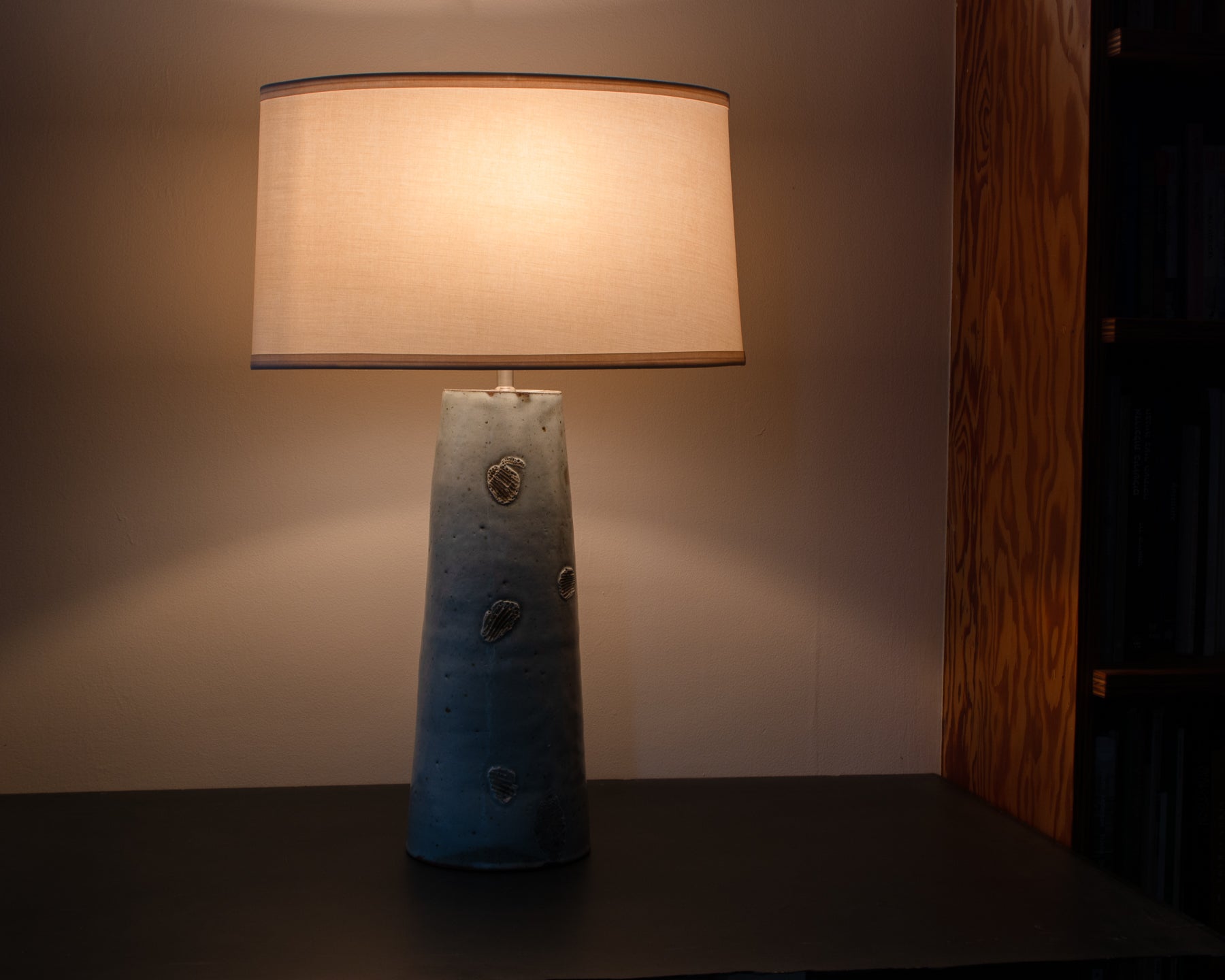 Lampshade Wood Ash Glaze